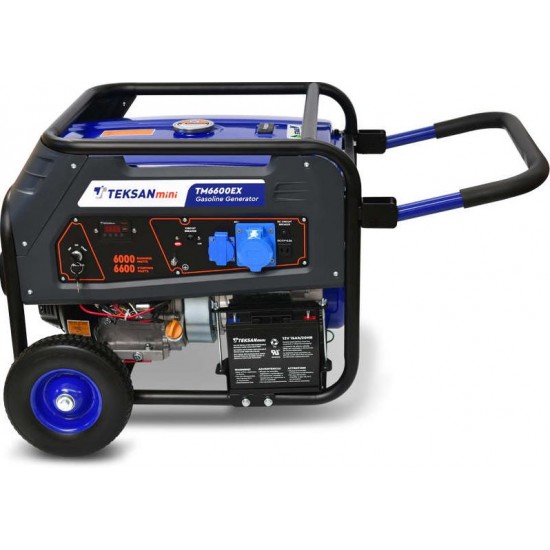 Benzinli Portatif Jeneratör TM 6600EX-EURO V  8 Kva