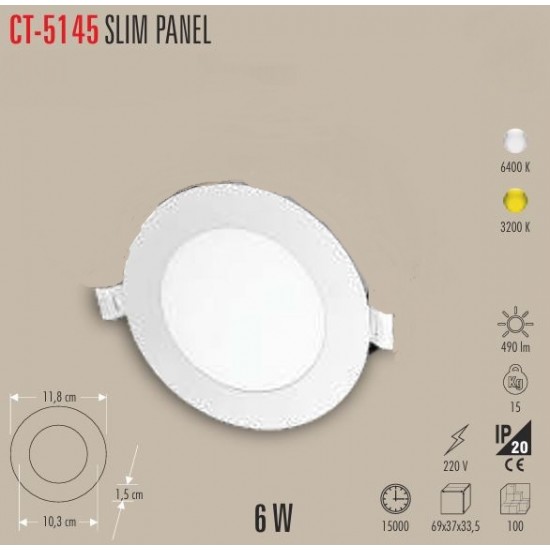 6W LED SPOT CATA