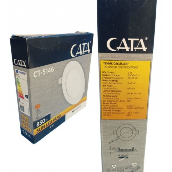 9W LED SPOT BEYAZ CATA