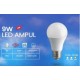 9W Led Ampul Beyaz TSE Belgeli Noas