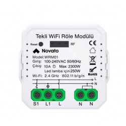 WiFi Tek Çıkışlı Röle